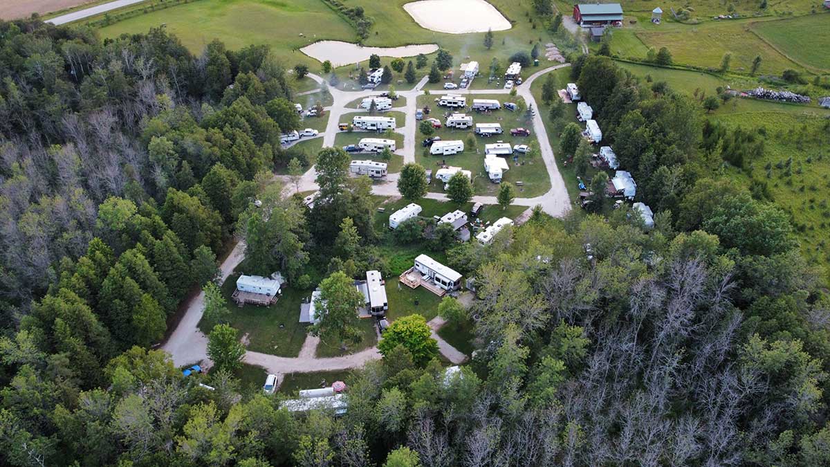 Timber Trail Campground Tent RV Campgrounds in Algoma WI